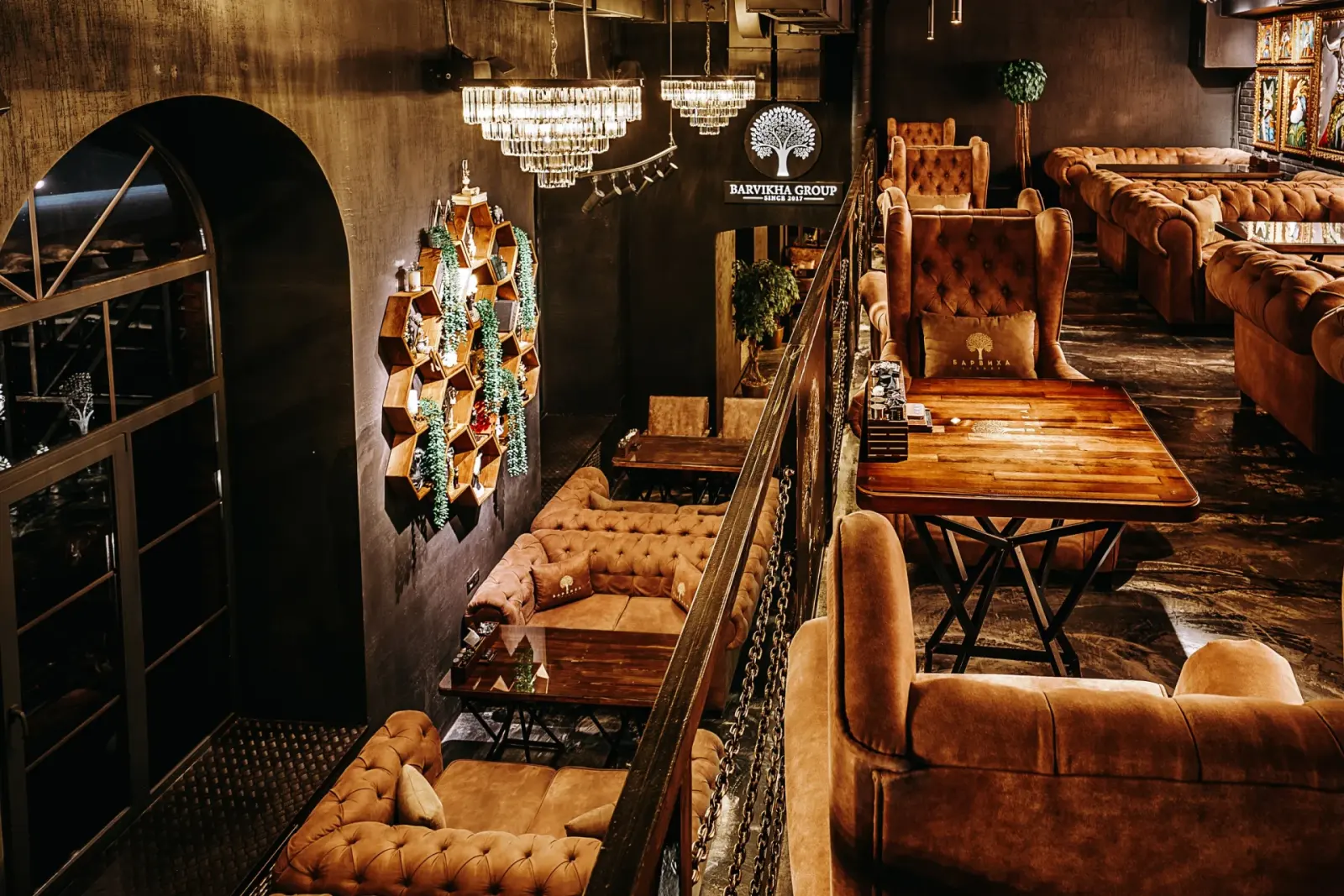 Интерьер Барвиха Lounge Ликёрка