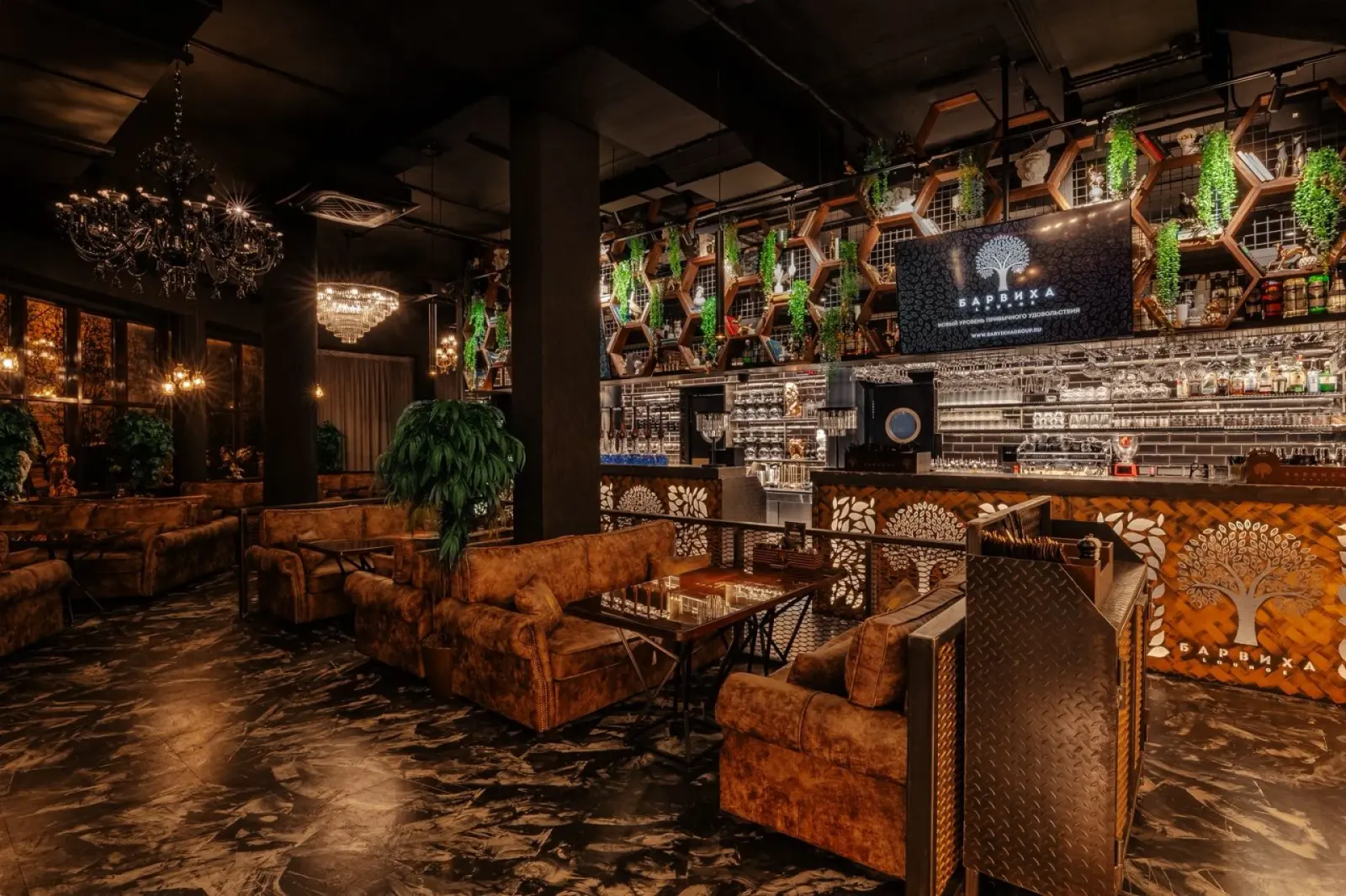 Интерьер Барвиха Lounge ЦСКА